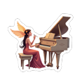 thumbnail image 5 of cartoon Fairy Music Theme Stickers, Waterproof Fairy Music Theme Sticker for Water Bottle Laptop Phone Cases Planner Skateboard Luggage Helmet Party Favor Decor, Ideal for Adults Teens Teacher Rewards, 5 of 9
