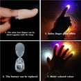 thumbnail image 4 of Monstrate LED Light Fantastic Prank Tools Mini Thumbs Lights Lamps Colorful Prop Lamp Paper Performance Brightness Insulating Trick Iluminación navideña No.1, 4 of 6
