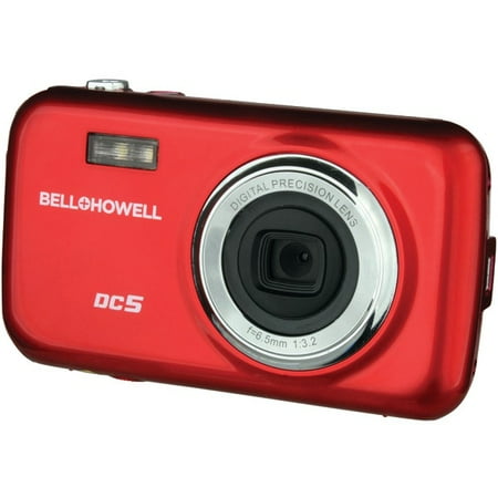 Bell+Howell Red DC5 Fun-Flix Kids Digital Camera with 5 Megapixels and 4x Digital Zoom Bell+Howell Red DC5 Fun-Flix Kids Digital Camera with 5 Megapixels and 4x Digital Zoom