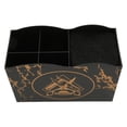 thumbnail image 1 of Soporte de Almacenamiento de Tijeras de Barbero, Caja de Almacenamiento de Herramientas para Peluquería de Estilo Vintage de Madera Duradera para Barber, 1 of 7
