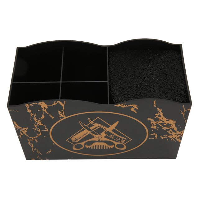 Soporte de Almacenamiento de Tijeras de Barbero, Caja de Almacenamiento de Herramientas para Peluquería de Estilo Vintage de Madera Duradera para Barber