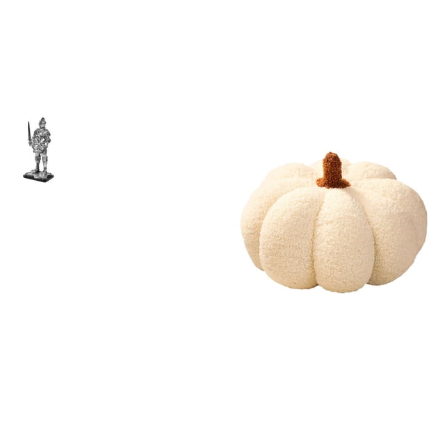 Figura coleccionable de caballero para escritorio, decoración de calabaza, de resina. Ideal para regalar. Perfecta para la oficina, el dormitorio o la