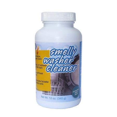 Smelly Washer Washing Machine & Dishwasher Cleaner, 24 Treatments, All Natural, Odorless (Best Way To Clean A Smelly Washing Machine)