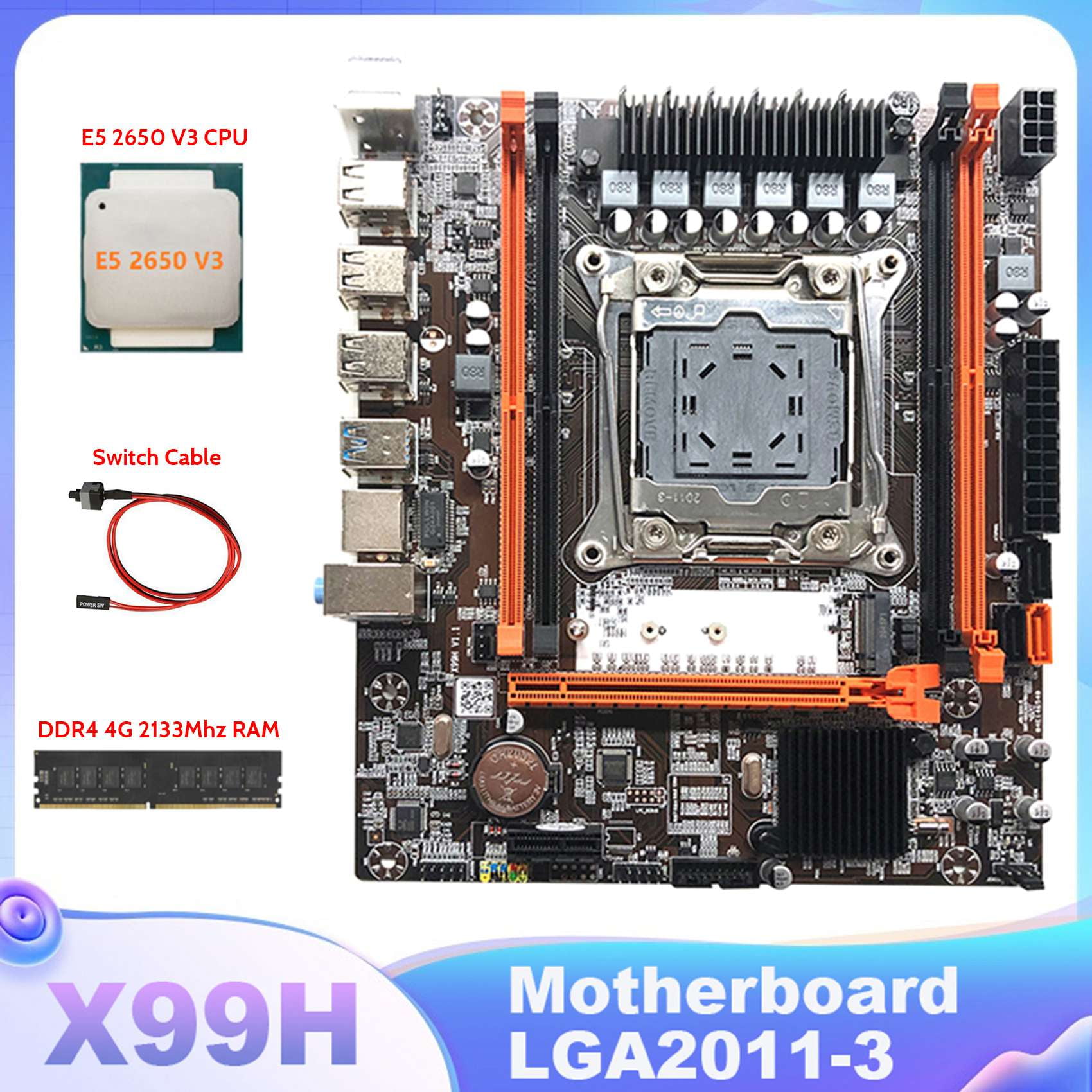 X99H Motherboard LGA2011-3 Computer Motherboard Support DDR4 Memory ...