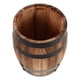 thumbnail image 3 of Porta utensilios de madera retro: organizador de cubiertos y cubiertos para encimera de cocina - Cubo de almacenamiento con forma de barril para lápices, bolígrafos, palillos, cucharas y tenedores., 3 of 7