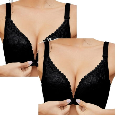 Rinsvye 2 Packs New Brassiere Wireless Small Sports Bras For Women Bralette Sports Yoga Bra Bras To Wear With A Backless Dress U Back Tube Top Sports Bra For Big Busted Women Wrapped Chest Girl