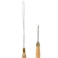 thumbnail image 4 of Hair Extension Pliers Set Hook Needle Silicone Rings Hair Tool Kit for Salon Use, 4 of 7