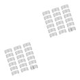 thumbnail image 1 of tssuouriy Miniature Corral Fencing Kit Plastic Fence Model Playset Delightful Farmyard Scene Enhancer 18 pcs Style A 2Set, 1 of 1