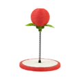 thumbnail image 2 of Cat Scratch Pad Playing Exercise Cat Spring Toy Cat Scratcher Toy with Ball Red, 2 of 10