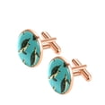 thumbnail image 2 of Turtle Men's Stainless Steel Cufflink Set for Formal Attire, Wedding, Business Meeting, 2 of 6