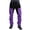 Purple, variant on Multi-Pocket Cargo Pants for men with Side Pockets and Relaxed Fit, Durable Cargo Pants for Hiking Camping Fishing Outdoor Work Yard Tasks Weekend Adventures Black L