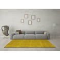 thumbnail image 3 of Ahgly Company Indoor Rectangle Oriental Yellow Industrial Area Rugs, 7' x 9', 3 of 4