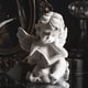 thumbnail image 4 of Estatua de ángel pequeño de lectura, adornos de resina, modelo lindo, decoración del hogar (A), 4 of 9