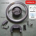 thumbnail image 4 of 36V 350W Electric Bicycle Conversion Kit with 7.2 Ah Battery 26'' Front Wheel (All in One ), 4 of 14