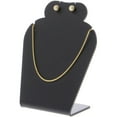 thumbnail image 2 of Plymor Black Acrylic Necklace/Earring Combo Display Stand, 4.625" W x 3" D x 5.25" H, 2 of 2