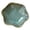 Green, variant on Mahjong Dice Dish for American Game Tables - Ceramic Tile & Chip Tray for Game Night, Trinket Tray with Tile Holder for Coins, Markers, Jewelry, Accessories & Decor, 4.3"×3.8",Green