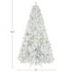 thumbnail image 3 of Árbol de Navidad Topeakmart artificial rosa de 2,3 m con soporte, 3 of 9