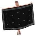 thumbnail image 2 of HAPPY BAY Women's Bikini Wraps Beach Wrap Coverup Sarong Skirt Bathing suit Swimwear Swimsuit Coverup for Women One Size Black_O954, 2 of 3
