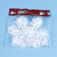 thumbnail image 3 of 30/12 piezas de adornos navideños de copos de nieve con purpurina, copos de nieve blancos falsos, colgantes para árbol de Navidad, decoración para fiestas en el hogar y Año Nuevo, 3 of 5