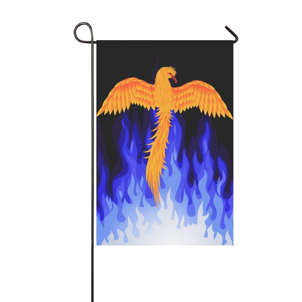 Yusdecor Phoenix Bird Garden Flag Banner Decorative Flag For Wedding Party Yard Home Outdoor Decor 12x18 Inch Walmart Canada