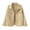 Khaki, variant on Venzia Women Classic Denim Jacket, Lapel Button Down Casual Loose Jean Coat with Pockets