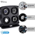 thumbnail image 4 of Automatic Quad Watch Winder - Black, 4 of 6