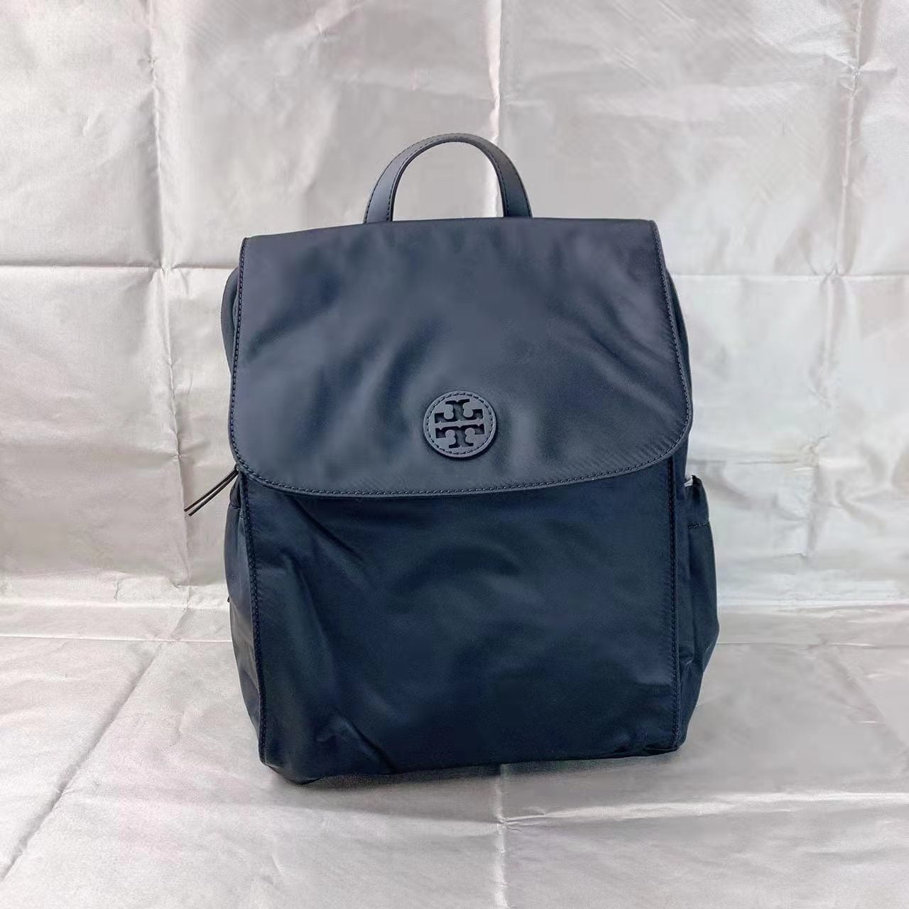 Tory Burch 732040520 Black Travel Nylon Baby Backpack 