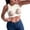 Womens Bras White, variant on ylioge Cropped Tops for Women Built in Bra Longline Bras Ladies Casual Solid Color Stretchy Pullover Breathable Padded Underwear Cami Bralettes