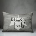 thumbnail image 3 of Creative Products Hello Fall Leaf 20 x 14 Spun Poly Pillow, 3 of 3