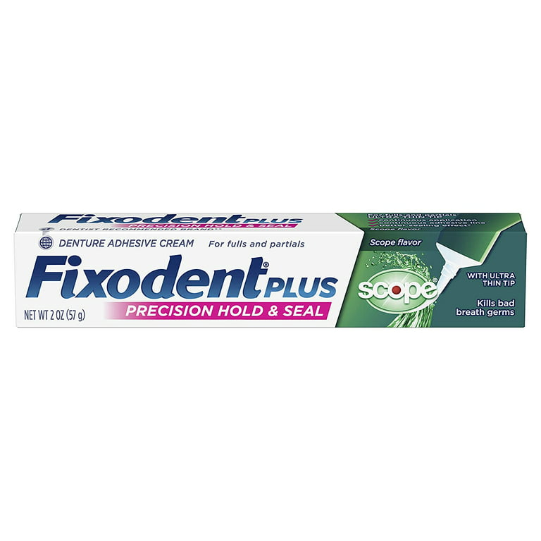 Fixodent Plus Denture Adhesive Creams Full or Partial Dentures - Pack of 3  & 6