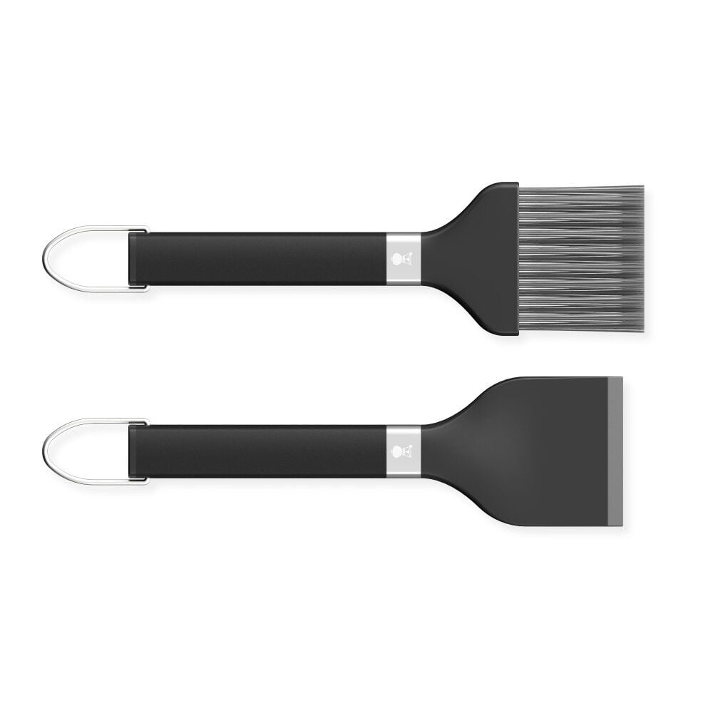Weber Pellet Grill Scraper And Brush Set 2 Pieces