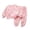 Pink, variant on YunPes Fuzzy 2 Piece Outfit for Toddler Warm Thermal Pullover Tops Pants Suit Boys Girls Winter Cozy Soft Trendy Clothes Sets