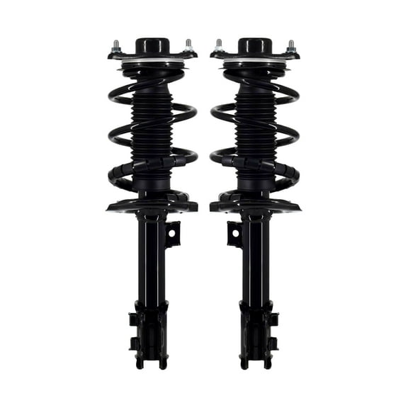 Pair of 2 Front Left-Right Quick Complete Strut For 2011-2014 Hyundai Sonata Exc. Sport Suspension