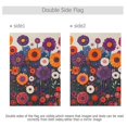 thumbnail image 4 of Yayeee Garden Flag 12" x 18" Double Sided Outdoor Yard Lawn Holiday Decorations, Purple Flowers, 4 of 6