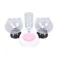 thumbnail image 1 of Ensemble Automatique de Station de Repas et d'Eau pour Chat avec Bol et Distributeur d'Eau Automatique pour Usage Intérieur, Distributeur d'Aliments pour Animaux et Solution de Boisson, 1 of 6
