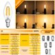 thumbnail image 3 of Bombillas LED para candelabro Grensk, regulables, E12, 4 W (6 unidades), 3 of 9