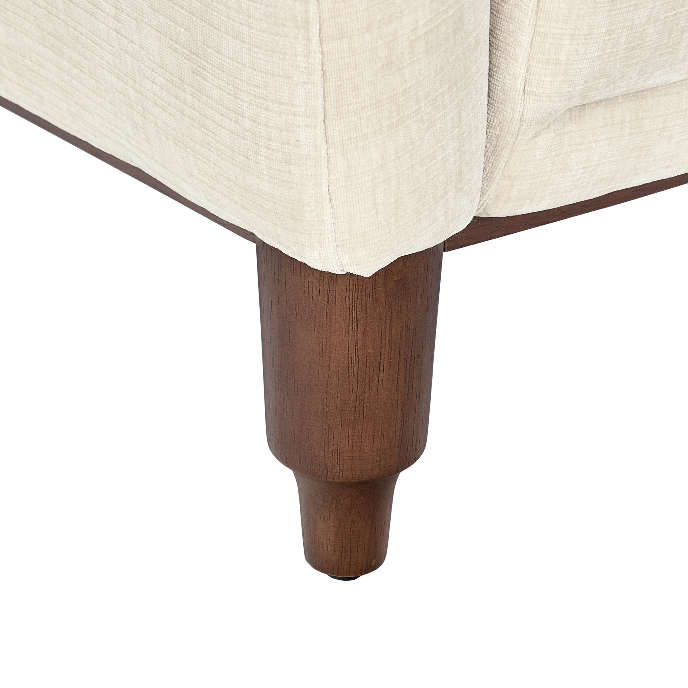 Better Homes & Gardens Ambrose Accent Chair, Ivory Velvet