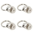 thumbnail image 3 of Button Studs Rivets, Brass Rivets Purse Ball Studs 200 Sets High Durability  For Bags Shoes Silver, 3 of 8