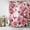 Pink, variant on Shower Curtain Pink Flower Butterfly Shower Curtains for Bathroom Decor, Waterproof Polyester Shower Curtain Set with Hooks, Small Stall Size 36" x 72" Vintage Floral