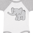 thumbnail image 4 of Inktastic Cute Elephant Boys or Girls Baby Bodysuit, 4 of 5