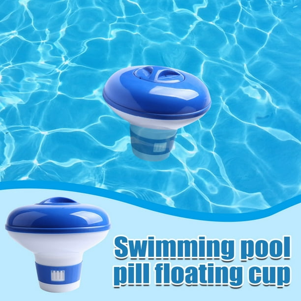 Inflatable and AboveGround Pools Floating Chlorine/Bromine Tablet Dispenser for Pool, Spa