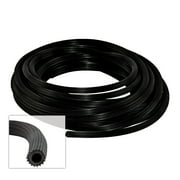 Saint-Gobain ADFORS Vinyl Spline for Window and Door Screens, .140 In. x 25 Ft. - Black