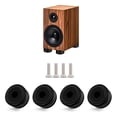 thumbnail image 3 of Audio Equipment Feet, Non-slip Rubber Ring Shock Absorber For Turntable Isolation, Improve Sound Quality, Robust Material For Stability, High Damping Speaker Isolation Feet (4), 3 of 7