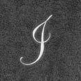 thumbnail image 2 of Avanti Linens  Granite/Silver Script Monogram Fingertip Towel Letter I - Fingertip Towel, 2 of 3