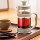 thumbnail image 4 of Cafetera de prensa francesa de 12 oz, cafeteras de prensa con vidrio de borosilicato, preparación de café frío y caliente, 4 of 5