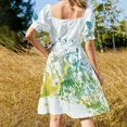 thumbnail image 5 of Colorful Paint Splatter Sleeveless Dress women dress dresses for womens, 5 of 7
