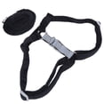 thumbnail image 1 of Cinturón de seguridad para perros reflectante ajustable transpirable perro correa para caminar al aire libre para perros pequeños medianos grandes negro M, 1 of 5