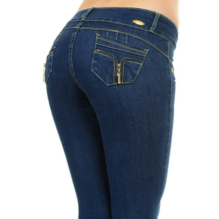 M.Michel - M.Michel Women's Jeans Colombian Design, Butt Lift, Levanta ...