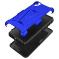 thumbnail image 5 of Compatible for Alcatel TCL A3 Case / TCL A30 Case with Holster Belt Clip Hybrid Shockproof Protective Phone Cover with Kickstand - Blue, 5 of 7
