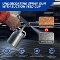 thumbnail image 4 of Car Undercoating Spray  Kit Quick Release Large Opening Tank Under Coating  with Straight Spray Hose Pressure Gage for Rusting Prevention, 4 of 7